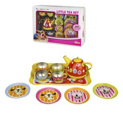 Іграшковий посуд  - фото Набір металевого іграшкового посуду - чайний сервіз  - замовити за низькою ціною Іграшковий посуд  в інтернет магазині іграшок Сончік