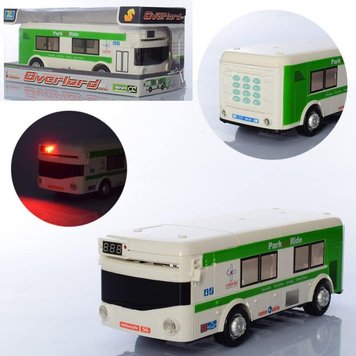 Limo Toy 363-10 - Скарбничка з можливістю підтягнути купюри - сучасний автобус