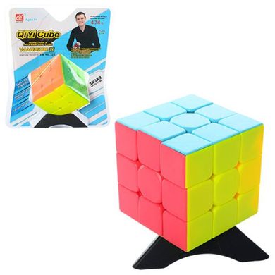 Фото товару Кубик Рубіка класичний - Куб головоломка 3х3 на підставці, 322,  322