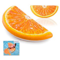 Оригинальный и необычный Плот - матрас "Долька апельсина", 58763, INTEX 58763