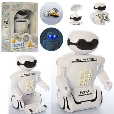Фото товару Іграшка Скарбничка - сейф з кодовим замком у вигляді робота, M 6231,  M 6231