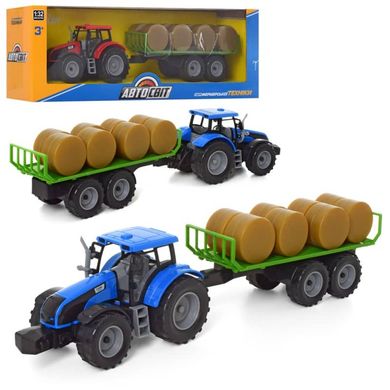 Фото товара - Набор с трактором и прицепом, два вида на выбор, Автосвит 2014 as