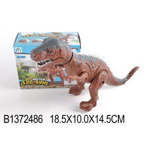Игрушка Динозавр интерактивный - звуковые и световые эффекты, ходит 9789-72