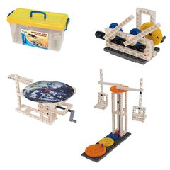 Механические конструкторы, модели - фото Конструктор для сборки кинетических игрушек и механизмов - 325 деталей