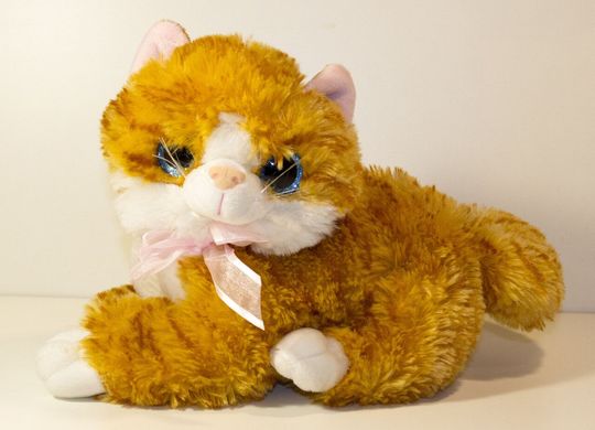 Фото товару М 'яка іграшка Котик Глазастик (Кішка Мяу) 28х21 см, 000Сон,  000Сон