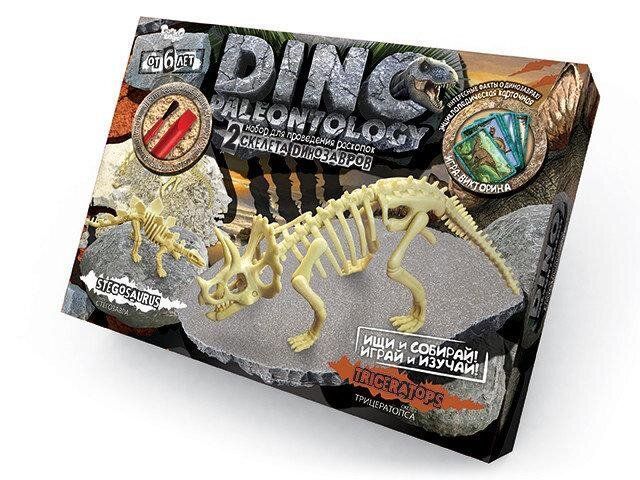 Набор DINO PALEONTOLOGY раскопки динозавров 5 разных наборов, произ. Украина&nbsp;DP-01-01,02,02,03,04,05 -  Danko Toys DP-01-01,02,02,03,04,05 - изображение