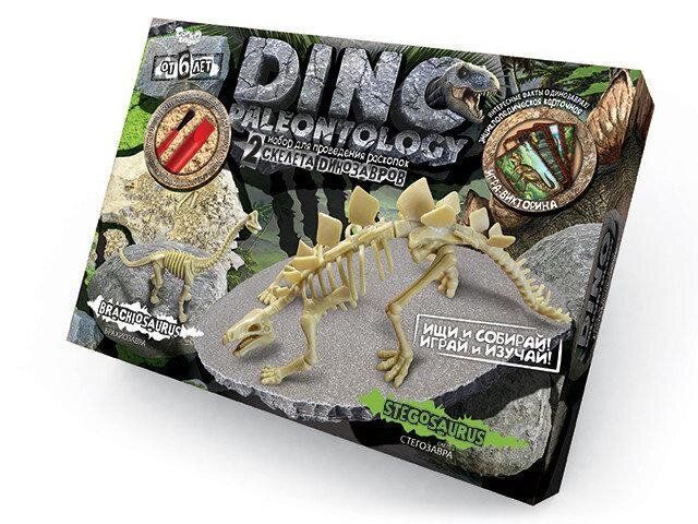 Набор DINO PALEONTOLOGY раскопки динозавров 5 разных наборов, произ. Украина&nbsp;DP-01-01,02,02,03,04,05 -  Danko Toys DP-01-01,02,02,03,04,05 - изображение