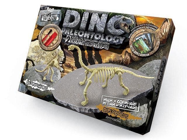 Набор DINO PALEONTOLOGY раскопки динозавров 5 разных наборов, произ. Украина&nbsp;DP-01-01,02,02,03,04,05 -  Danko Toys DP-01-01,02,02,03,04,05 - изображение