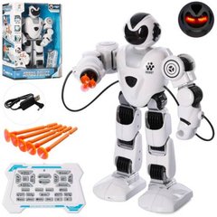Роботы - фото Радиоуправляемый Робот 38 см, с функцией программирования, умеет стрелять - заказать по низкой цене Роботы в интернет магазине игрушек Сончик
