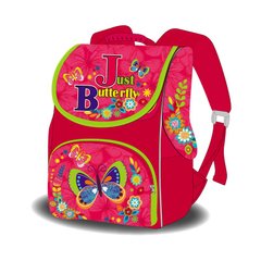 Школьные Ранцы - фото Ранец (ортопедический школьный рюкзак) - для девочи - бабочки - заказать по низкой цене Школьные Ранцы в интернет магазине игрушек Сончик