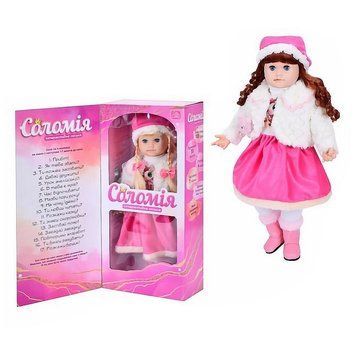 Кукла Соломия, - знает более 100 фраз - видео обзор -  Limo Toy M 5747 I UA - изображение