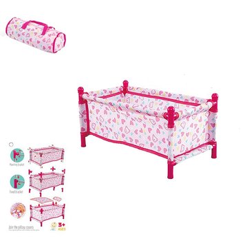 CS7860 - Складне ліжечко для ігор з лялькою типу пупс, довжина 45 см