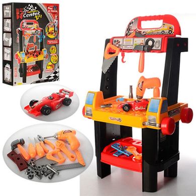 Набор детских инструментов со столиком - автомастер 50 предметов с машинкой, 661-68 ​​​​​​​
