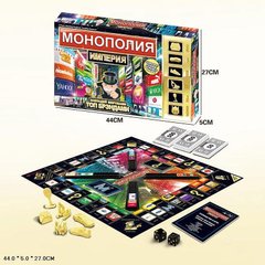 Настольная экономическая игра "Монополия", игровое поле, карточки, фишки, SC801E