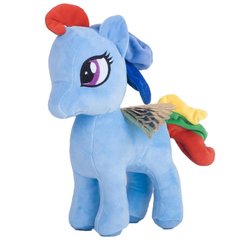 Мягкая игрушка - голубой пони-единорог в крыльями - 33 см, Копиця 00083-7