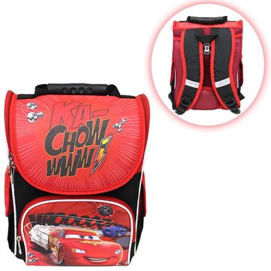 Ранец (рюкзак) - короб ортопедический для мальчика - Машина Тачки Молния Маквин, Smile 988528,  988528