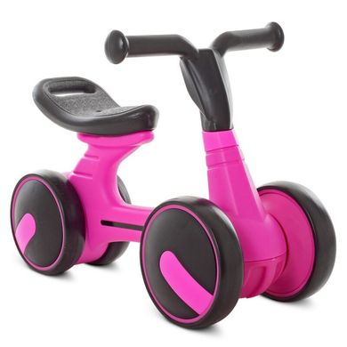 Беговел (велосипед без педалей для малышей), для самых маленьких, малиновый Profi, М 5449-4