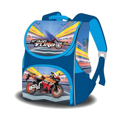 Ранец (ортопедический школьный рюкзак) - для мальчика - мотоцикл, Space 988842