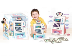 Интерактивные игрушки  - фото Игрушечная копилка в виде банкомата с паролем, WF-3005
