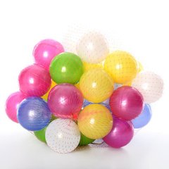 Кульки для бассейнів - фото Кульки м'які ігрові для наметів, сухих басейнів на 60 мм 96 штук, 467  - замовити за низькою ціною Кульки для бассейнів в інтернет магазині іграшок Сончік