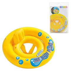 Фото товара - Детский надувной круг - плотик для малышей 1 -2 года, 67 см, 59574, INTEX 59574