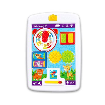 Країна Іграшок PL-7049 - Бізі планшет для малюків від 1 року - 24 мелодії, підсвітка