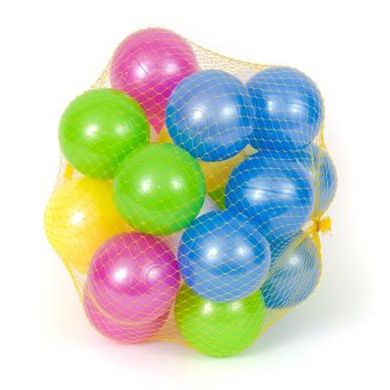 Фото товару Кульки м'які ігрові для наметів, сухих басейнів на 60 мм 96 штук, 467,  467