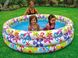Фото Надувные бассейны   Детский надувной бассейн круглый для детей от 3 лет, 3 кольца,168 -41см