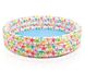 Фото Надувні басейни Дитячий надувний басейн круглий для дітей від 3 років, 3 кільця, 168 -41см