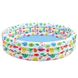 Фото Надувні басейни Дитячий надувний басейн круглий для дітей від 3 років, 3 кільця, 168 -41см