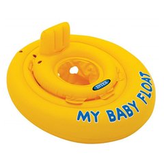 Фото товара - Детский надувной круг - плотик для малышей, 76 см (круглый), INTEX 56585