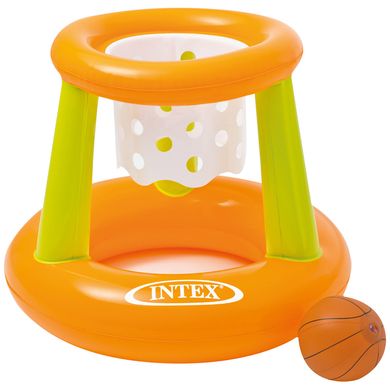 Фото товару Дитячий надувний набір для гри в баскетбол на воді, 58504, INTEX 58504