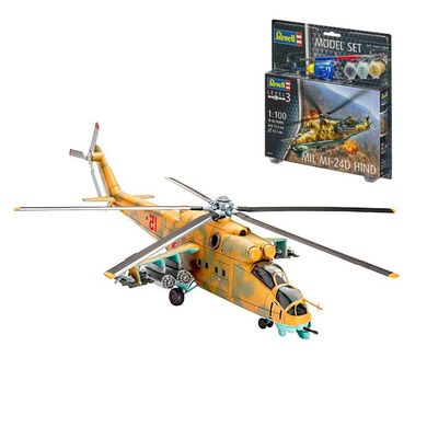Модель для сборки - военный вертолет - MI-24 D, Revell RVL-64951