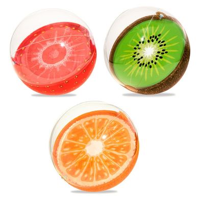 Фото товару Надувний м'яч у вигляді фруктів, діаметром 46 см, 31042, Besteway 31042