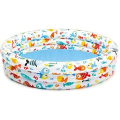 INTEX 59431 - Детский надувной бассейн с рыбками для детей от 3 лет