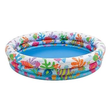 Фото товару Дитячий надувний басейн з рибками для дітей від 3 років, INTEX 59431
