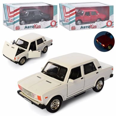 Limo Toy M 5662 - ВАЗ - жигулі - Металева модель, відчиняються двері, підсвічування фар