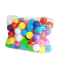 Кульки для бассейнів - фото Кульки ігрові для наметів, сухих басейнів, Бамсік, 100 шт, 7 мм, 026/1  - замовити за низькою ціною Кульки для бассейнів в інтернет магазині іграшок Сончік
