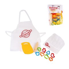 Дитячі Кухні  - фото Набір кухарів з ковпаком, качалкою формами для випічки  - замовити за низькою ціною Дитячі Кухні  в інтернет магазині іграшок Сончік