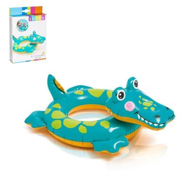 Фото товару Дитяче надувне коло - Для дітей від 3 років - крокодил, Besteway 58221 2
