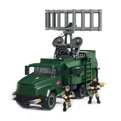 Конструктор - військова машина для радіолокації, на озброєнні ЗСУ 350 елементів, Iblock PL-921-471