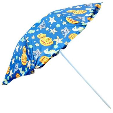 Фото-  MH-1096 Пляжна парасолька - морські жителі, 2,2 м в діаметрі, MH-1096 у категорії пляжні парасолі