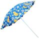 пляжні парасолі  Пляжна парасолька - морські жителі, 2,2 м в діаметрі, MH-1096