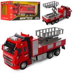 Моделі машинок - фото Модель інерційної пожежної машинки із металевою кабіною  - замовити за низькою ціною Моделі машинок в інтернет магазині іграшок Сончік
