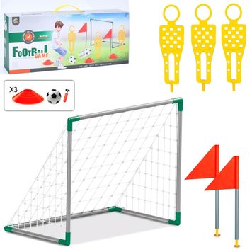 MR 1217 - Набір для футбольних тренувань - ворота, прапорці, м'яч
