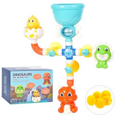 Іграшка для ванни та купання - водоспад - з динозавриками