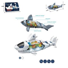 Фото-  S-2A  Игрушечная акула для малышей ездит в произвольном направлении, с шестеренками в корпусе в категории Телефончики, свето-музыкальные игрушки