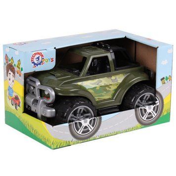 Игрушка Машина внедорожник Военный камуфляж джип -  ТехноК 5019 - изображение