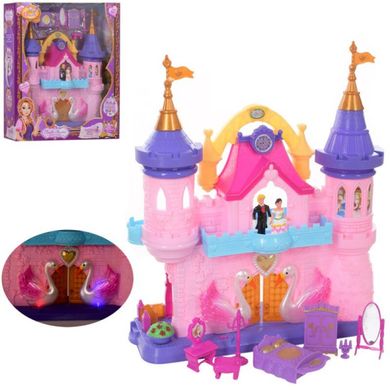 Фото товару Замок принцеси зі звуковими і світловими ефектами, фігурки, меблі, SG-29002,  SG-29002