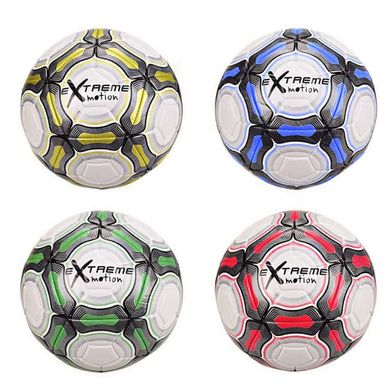 Футбольный мяч - размер 5 - пулеуретановый, 420 г, Extreme motion FB20152